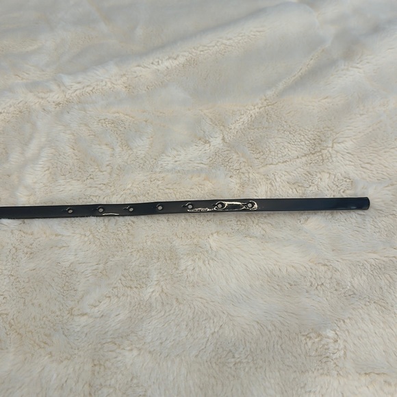 WHBM Navy Embellished Stones Waist Belt. Size S. - Picture 4 of 7